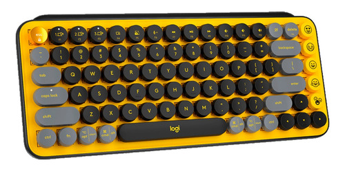 Teclado Inalambrico Mecanico Logitech Pop Keys Blast Fact A-