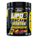 Aminoacidos + Energia Lipo 6 Bcaa Intense Nutrex 30 Serv