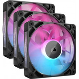 Set 3 Ventiladores De Pc Corsair Icue Link Rx120 Rgb 120mm