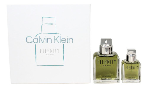 Calvin Klein Eternity (edp) Set De 2 Pz Con Mini Para Hombre