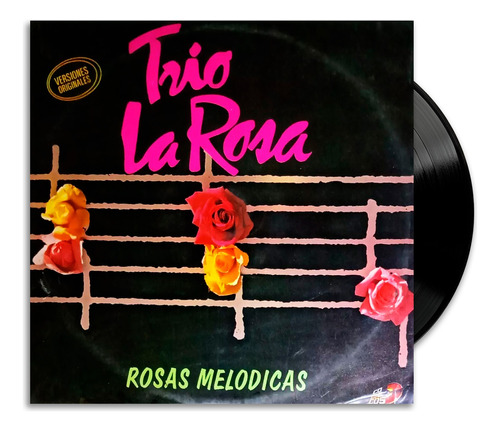 Trio La Rosa - Rosas Melódicas - Lp