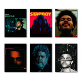 Cuadros Decorativos The Weeknd Discografía 6 Piezas