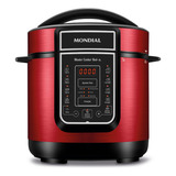 Panela De Pressão Elétrica Digital 3l Mondial Pe-41 Cor Vermelho Frequência 60 110v