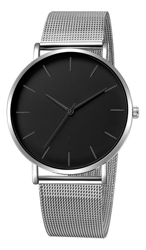 Reloj Metalico Minimalista Clasico Hombre Y Mujer Elegante