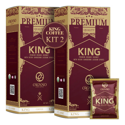 Organo | Kit 2 King | Café Soluble Con Reishi | Keto | 25u | MercadoLibre