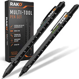 Rak Multi-tool 2pc Pen Set - Luz Led, Lápiz Óptico De Pantal