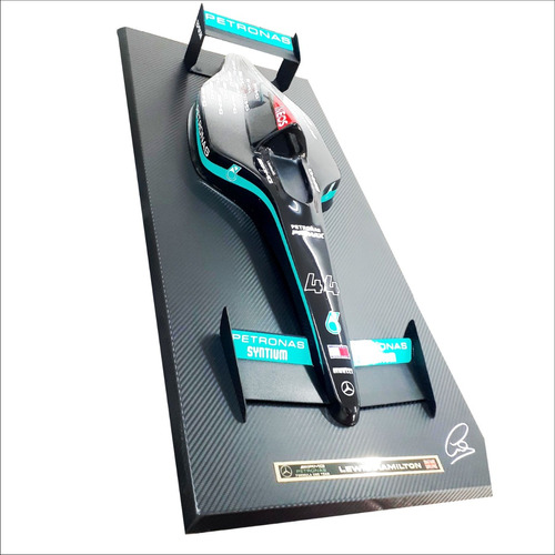 Quadro F1 3d Mercedes Hamilton Decoração Cockpit F1