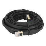 Cable Plano Blindado Cat 8 Lan Rj45, Conector De Alta Veloci