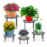 5 Pack Metal Plant Stands,heavy Duty Potted Holder For ...