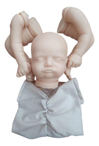Kit Bebê Reborn Molde Rosalie + Corpinho + Frete Grátis 