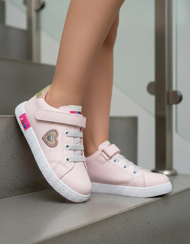 Tenis Niña Cómodo Ligero Moderno Agujeta