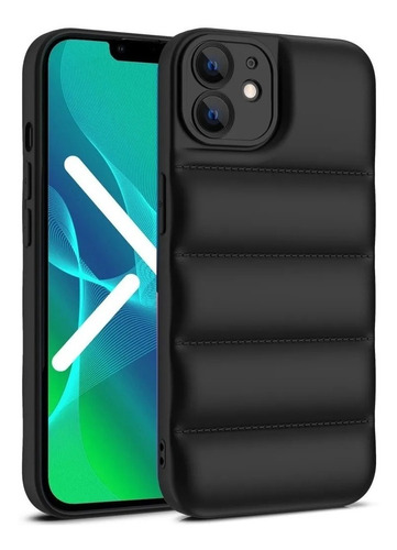 Funda Para iPhone 11 Tpu Puffer Con Protector De Camara