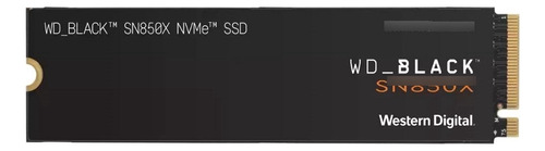 Disco Western Digital Ssd Black Sn850x Wds100t2x 1tb M2 Nvme