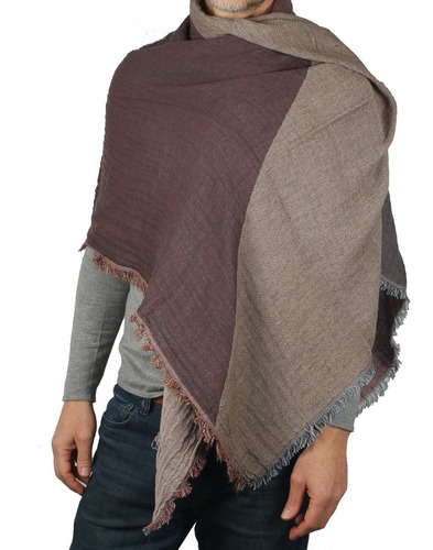 Pashmina Ruana Chalina Mantón Hombre 100% Algodón Importado 