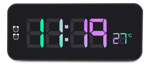 Relógio Despertador Digital Led Quarto Alarme Temperatura 