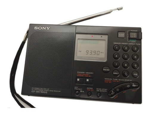 Radio Onda Corta Sony Icf-7600g Original Japones Usado