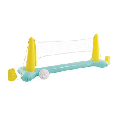 Voleibol/volleyball Flotante Alberca Piscina Red Y Pelota Amarillo