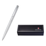 Pluma Marca Sheaffer Color Plata - Grabada Personalizada