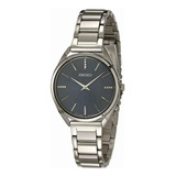 Seiko Swr033p1 Reloj Seiko Dama Cuarzo Acero For Mujer,