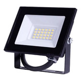 Refletor Led 3000k Branco Quente Ip66 50w Real Cor Da Carcaça Preto Cor Da Luz Branco-quente 110v/220v