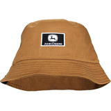 John Deere Twill Baseball Cap-workwear Brown-os