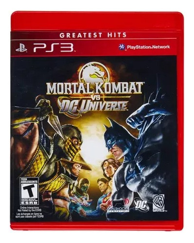 Mortal Kombat Vs Dc Universe Ps3 Fisico