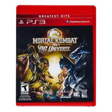 Mortal Kombat Vs Dc Universe Ps3 Fisico