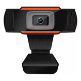 Webcam 720p Hd Usb Pc Notebook Videollamada Zoom Color Negro