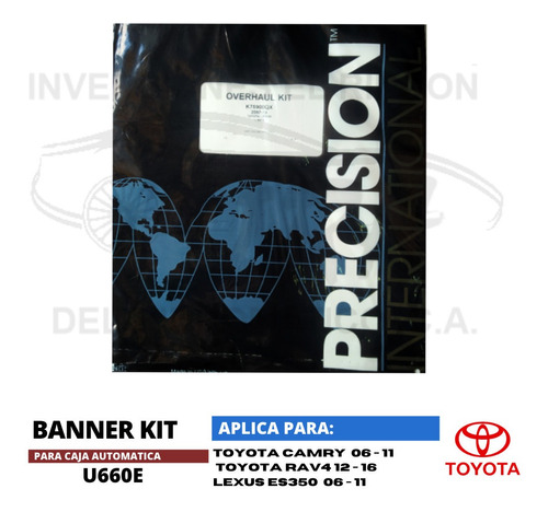 Banner Kit Toyota U660e Camry/sienna/rav-4/previa Sienna Foto 2