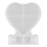 Juego De Moldes Rectangulares En Forma De Corazón Para Resin