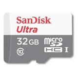 Cartao Memoria Sandisk 32gb Adaptador P/ Câmera Wifi Smart