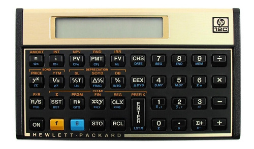 Calculadora Financeira Hp 12c Gold Original 