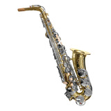 Sax Alto Fanpro Sxlaq Mib Laqueado Llaves Niquel Con Estuche