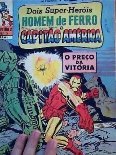 Capitão Z Nº3 Homem De Ferro E Capitão América - Preço Da...
