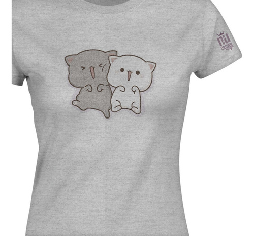 Camisetas Mujer Blusa Dama Gatos Gatitos Estampada Ikgd Inp