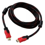 Cable Hdtv 1.50 Mts. Mallado Con Filtro V1.4 Full Hd