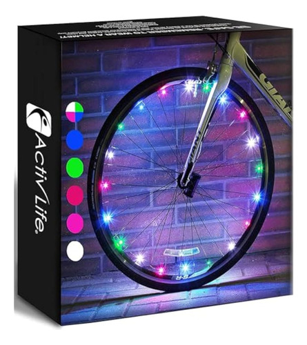 Activ Life - Juego De 2 Luces Led Para Rueda De