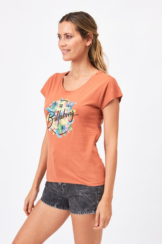 Remera Tides Bouquet Billabong Mujer