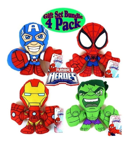 Super Heroes 3 Personajes El Precio Es Por Cada Uno Color Rojo Spiderman