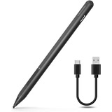 Lapiz Optico Para Surface Pro X/7/6/5 + Carga Usb C Negro