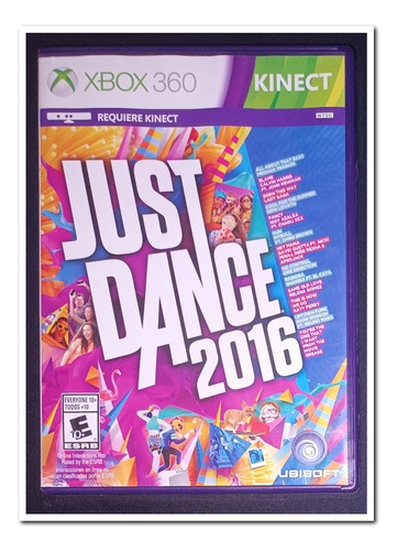 Just Dance 2016, Juego Xbox 360