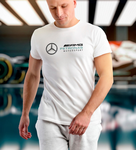 Playera Estampada Mercedes Benz Amg Petronas Motorsport