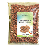 Amêndoas Torradas Salgadas Importadas Espanha 500g  Premium 