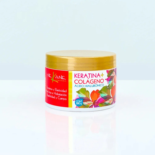 Mascarilla Keratina + Colágeno Y Ha Nekane 280 Gr