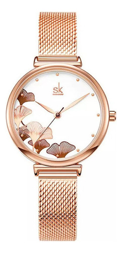 Shengke Relojes De Cuarzo Elegantes Impermeables Para Mujer