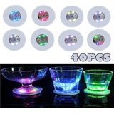 Luces De Botella 40pcs, Glorificador De Botella Rgb, Pegatin