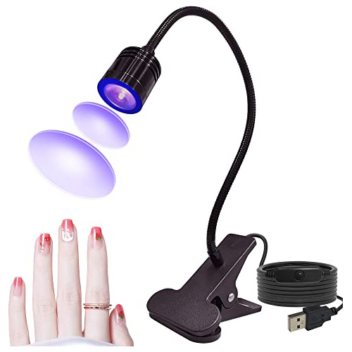 Lámpara De Uñas Uv, 395nm Uv Led Luz Negra, Lámpara Uv Pa