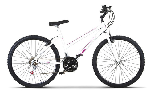 Bicicleta Feminina Aro 26 Ultra Bikes 18 Marchas Aço Carbono