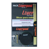 Kit De Estudo Liverpool Pad, Baqueta, Chave Afinação E Poste Cor Preto