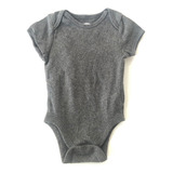 Body Bebe Old Navy Gris Oscuro Talle 3-6 Meses No Cheeky H&m